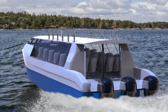 enclosed water bus for sale